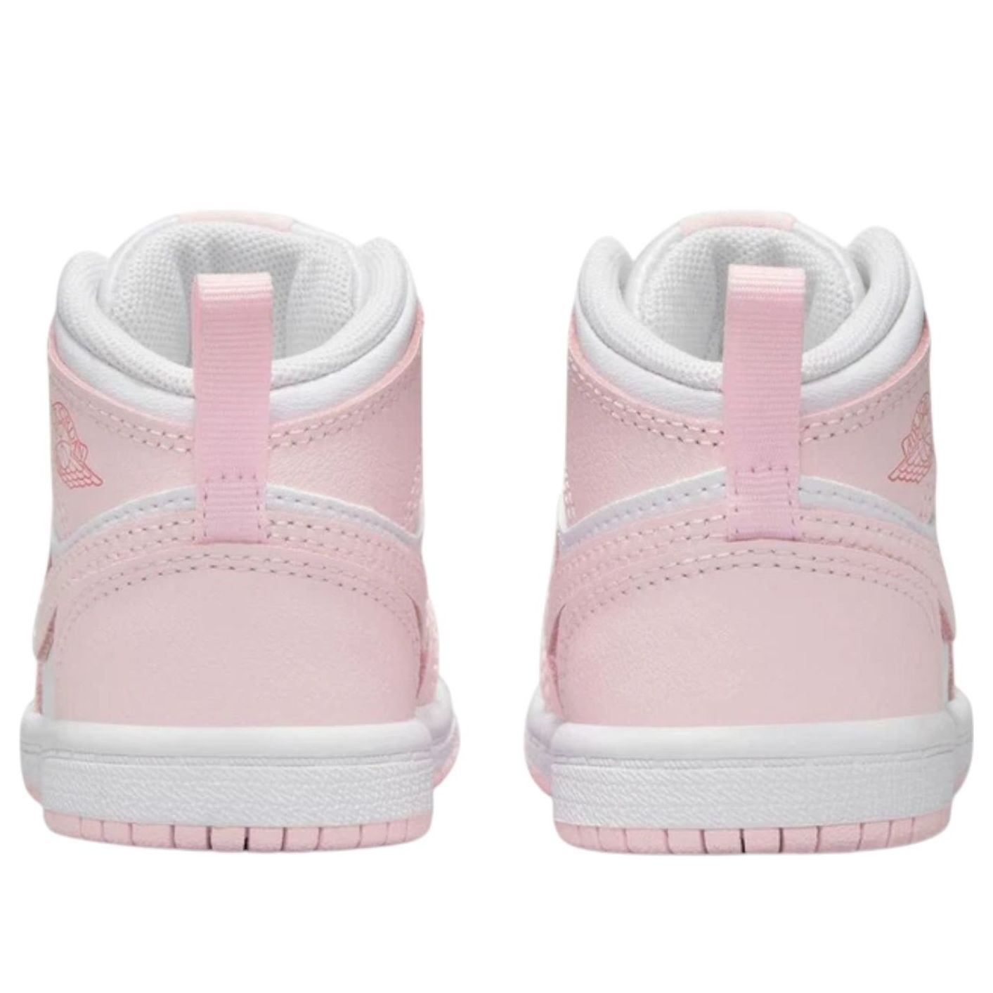 (TD) Air Jordan 1 Mid 'Pink Foam Fire Red White' DQ8425-608