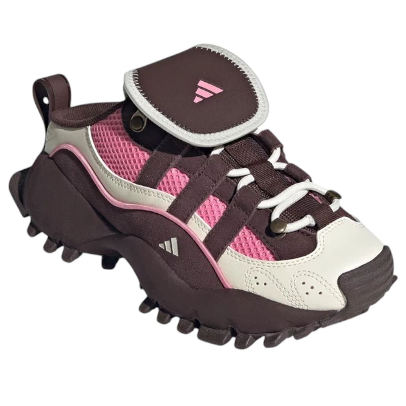 (WMNS) adidas Seeulater Mule 'Brown Pink' KJ4043