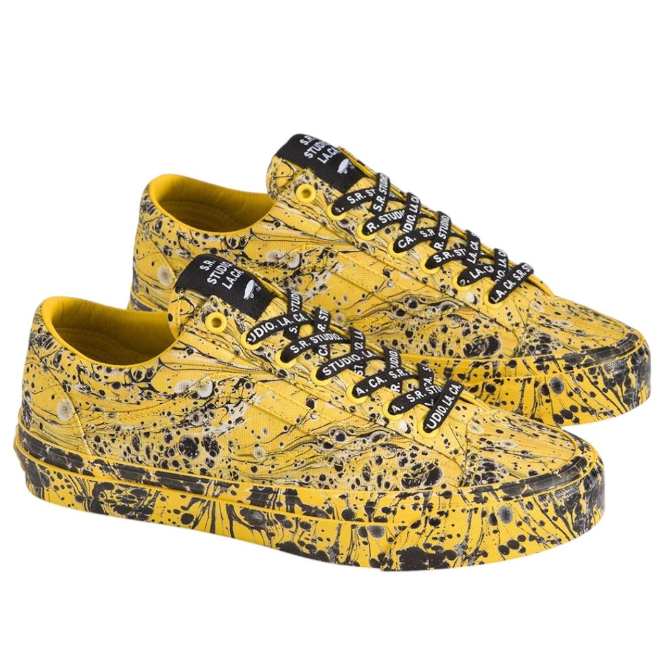 Vans x S.R. STUDIO. LA. CA. Old Skool 36 Vibram 'Cyber Yellow Marbled' VN000DCNFAS