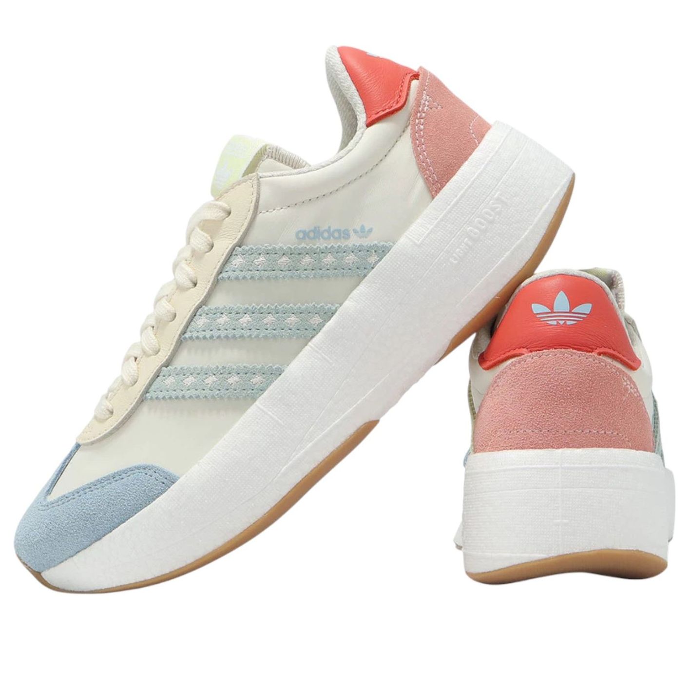 (WMNS) adidas CITY RNR 'Beige Blue' JR8027