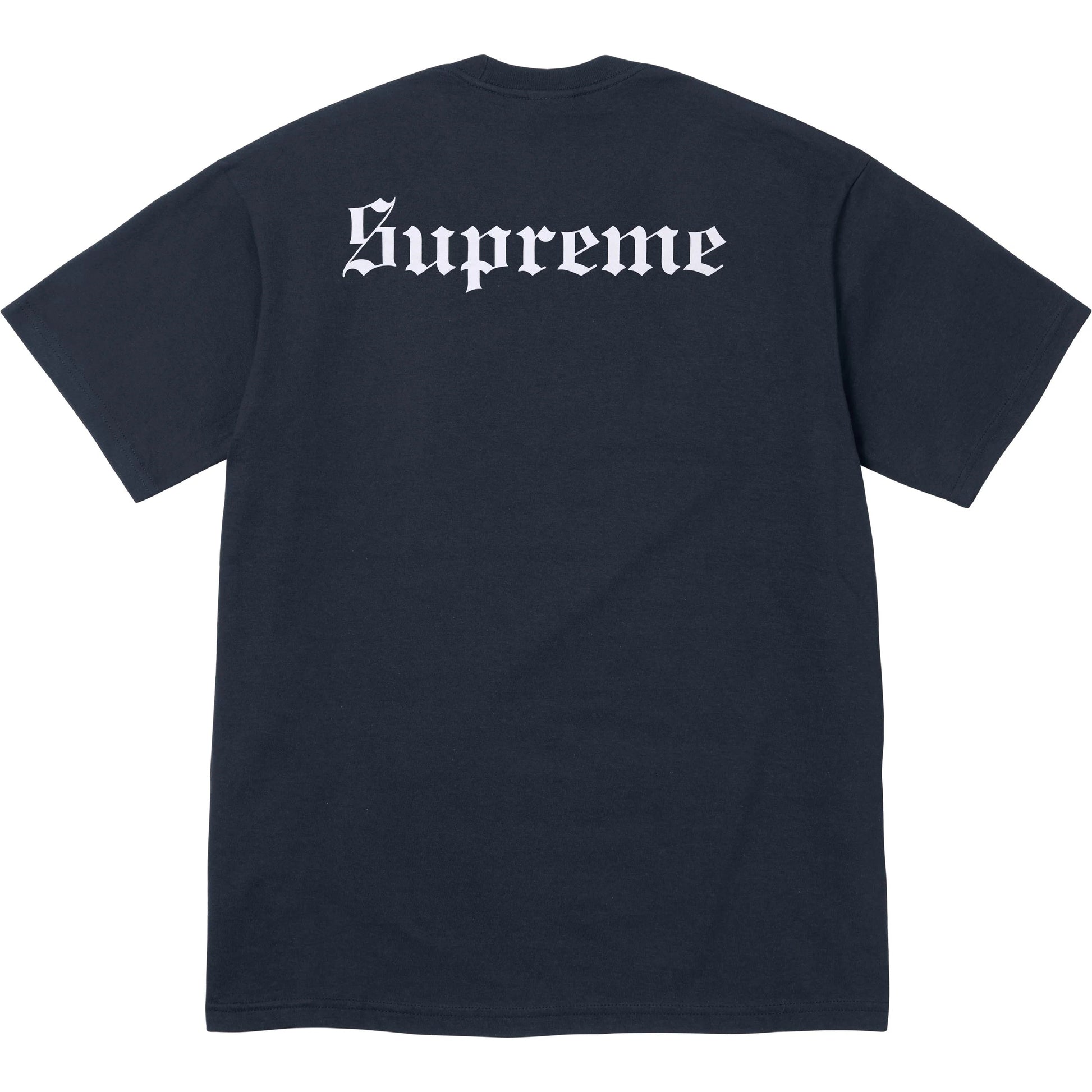 Supreme Snow White T-Shirt FW24 'Navy' SUP-FW24-144-N