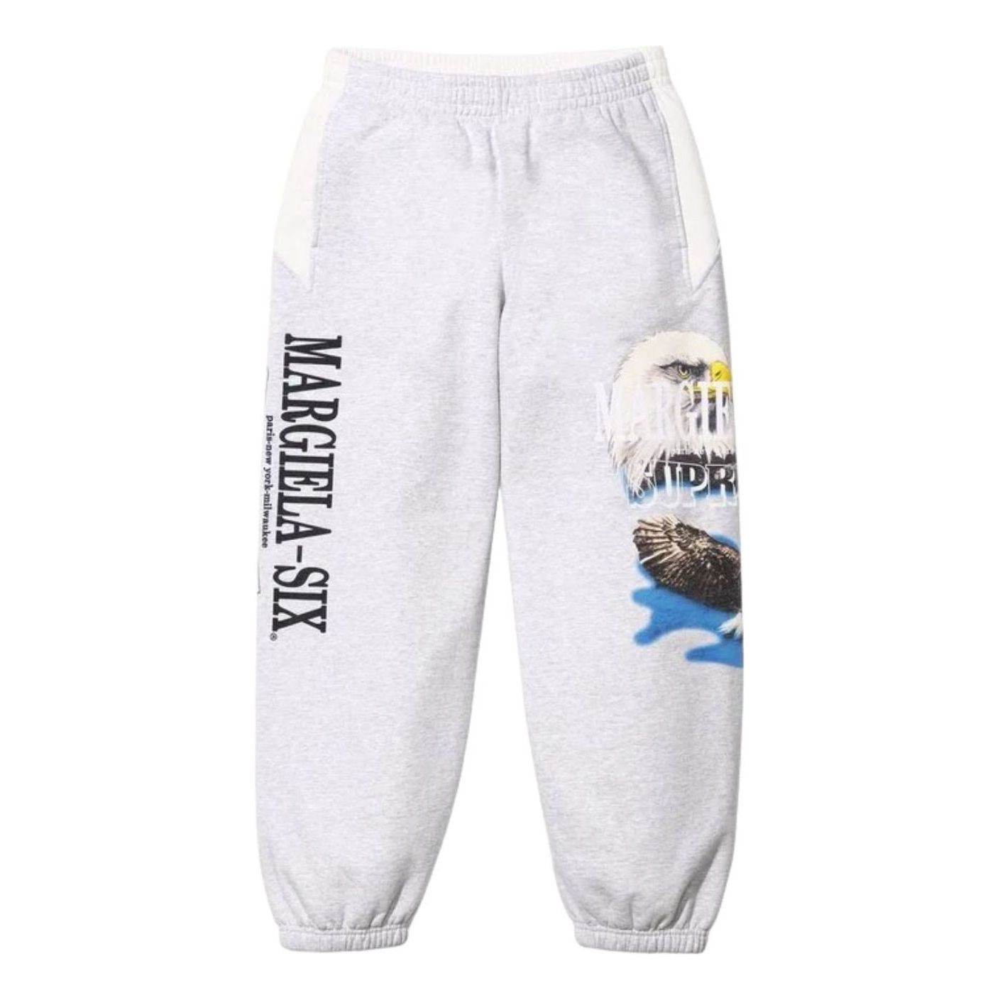 Supreme x MM6 Maison Margiela Eagle Sweatpant 'White' SUP-SS26-110-WHT