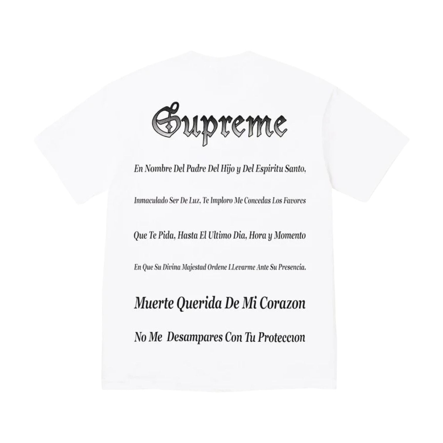 Supreme SS26 Grim Reaper T-Shirt 'White' SUP-SS26-159-WHT