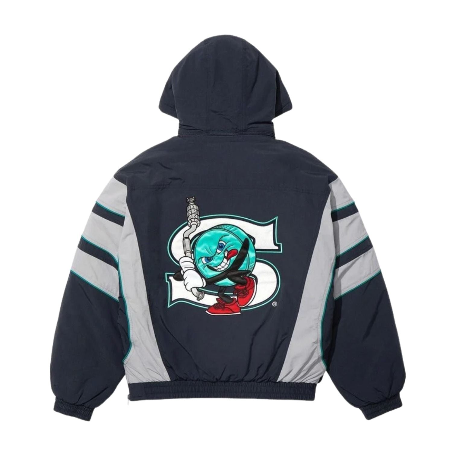 Supreme x SALEM SS26 Half Zip Stadium Jacket 'Navy' SUP-SS26-273-NVY