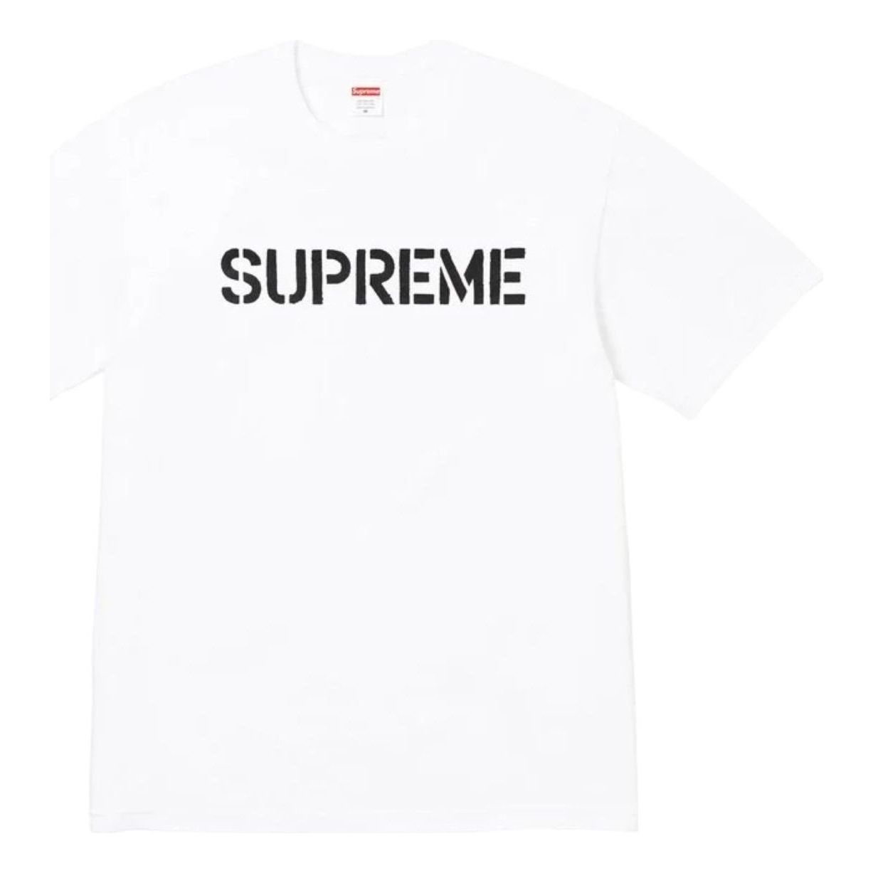 Supreme SS26 Hard T-Shirt 'White' SUP-SS26-164-WHT