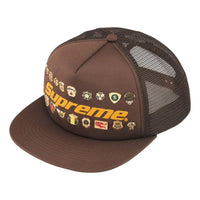 Supreme SS26 Pins Mesh Back 5-Panel 'Brown' SUP-SS26-1017-BRN