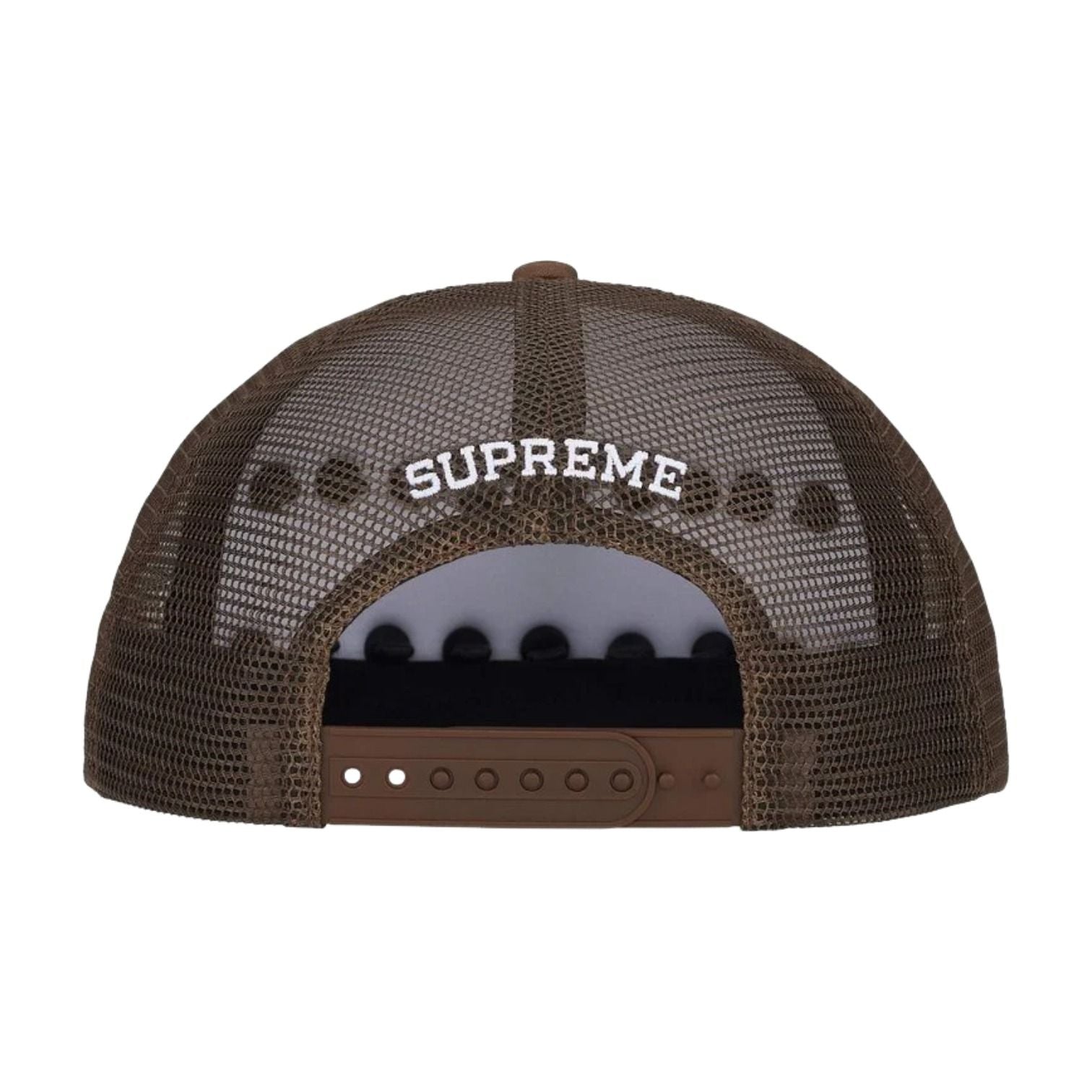 Supreme SS26 Pins Mesh Back 5-Panel 'Brown' SUP-SS26-1017-BRN
