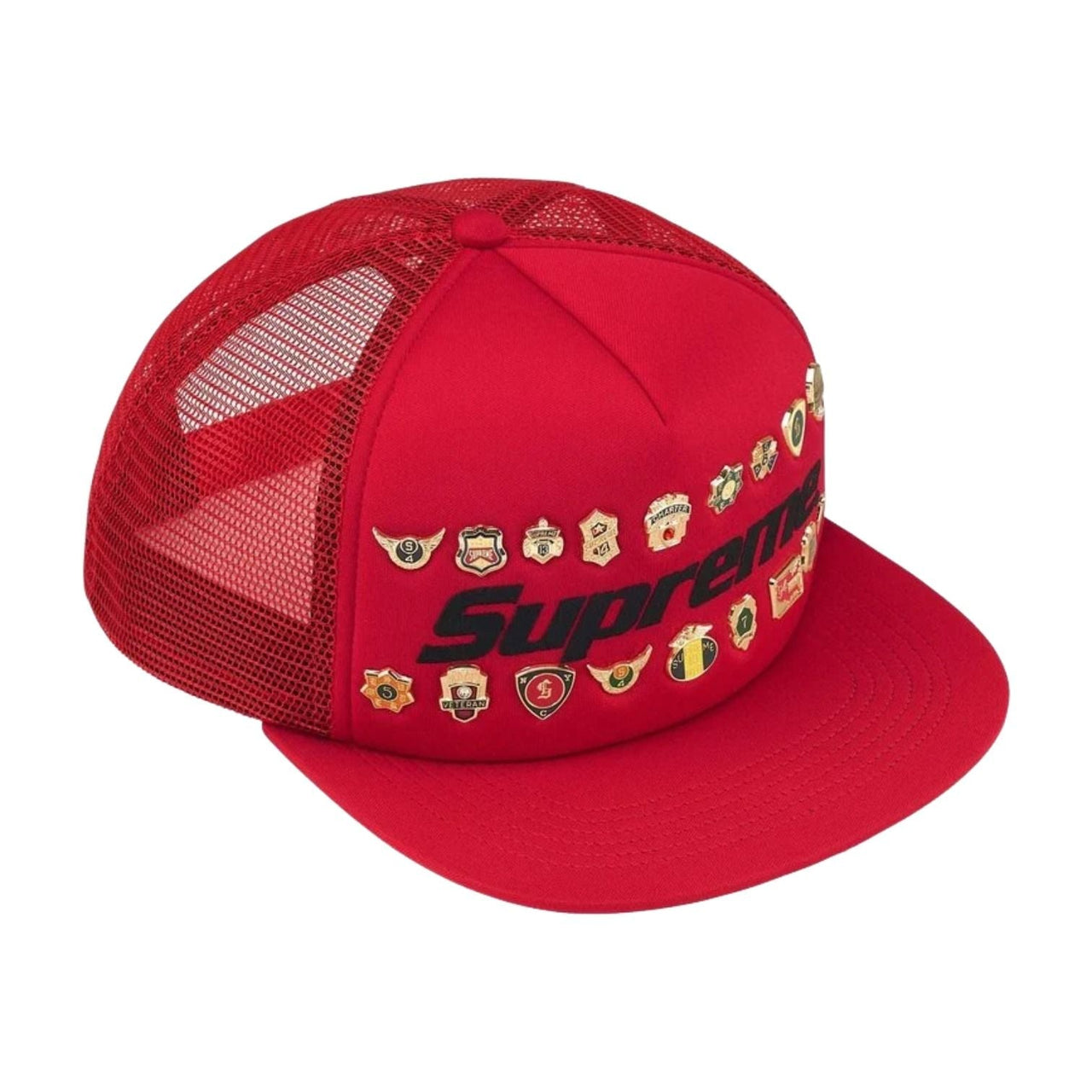 Supreme SS26 Pins Mesh Back 5-Panel 'Red' SUP-SS26-1017-RED