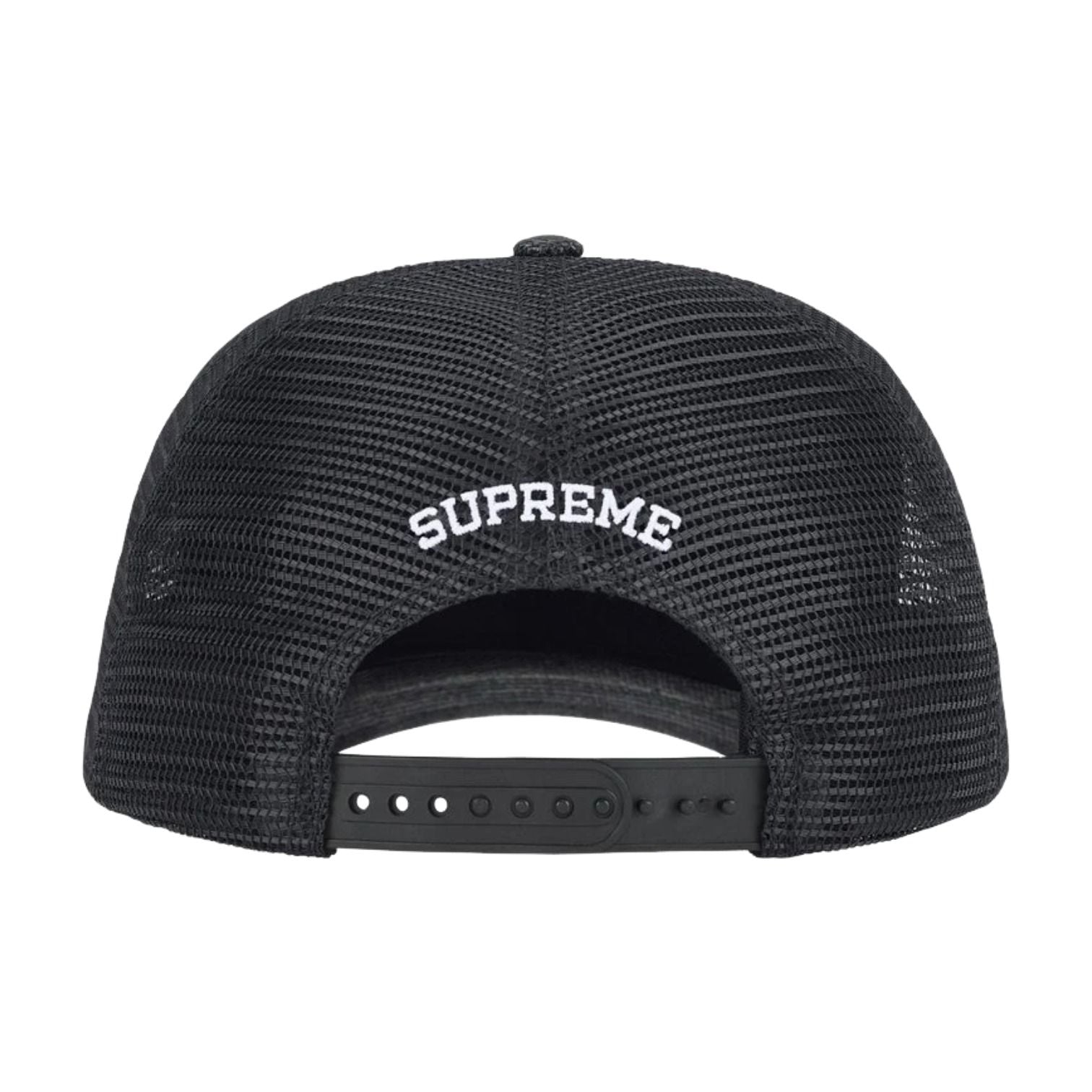 Supreme SS26 Raffia Mesh Back 5-Panel 'Black' SUP-SS26-1032-BLK