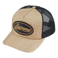 Supreme SS26 Raffia Mesh Back 5-Panel 'Tan' SUP-SS26-1032-TAN