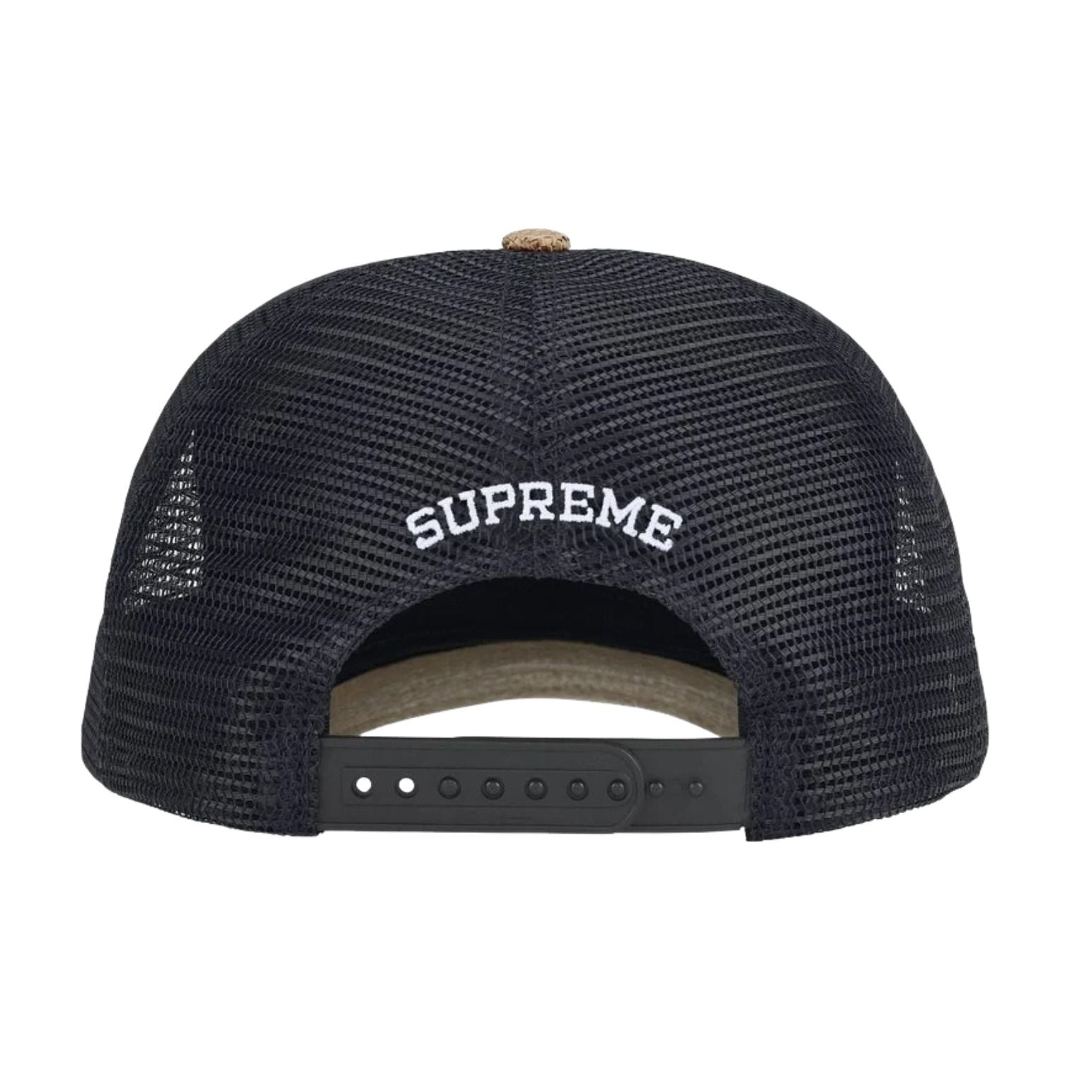 Supreme SS26 Raffia Mesh Back 5-Panel 'Tan' SUP-SS26-1032-TAN