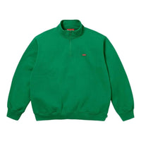 Supreme SS26 Small Box Half Zip Pullover 'Green' SUP-SS26-200-GRN