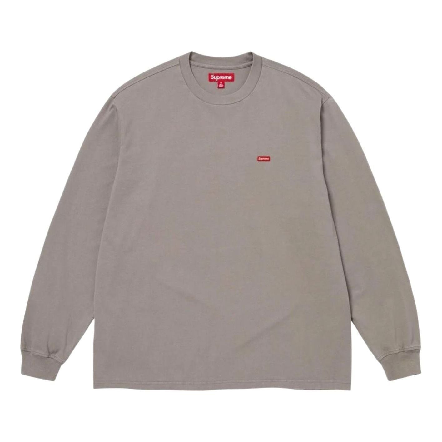 Supreme SS26 Small Box L/S T-Shirt 'Grey' SUP-SS26-017-GRY