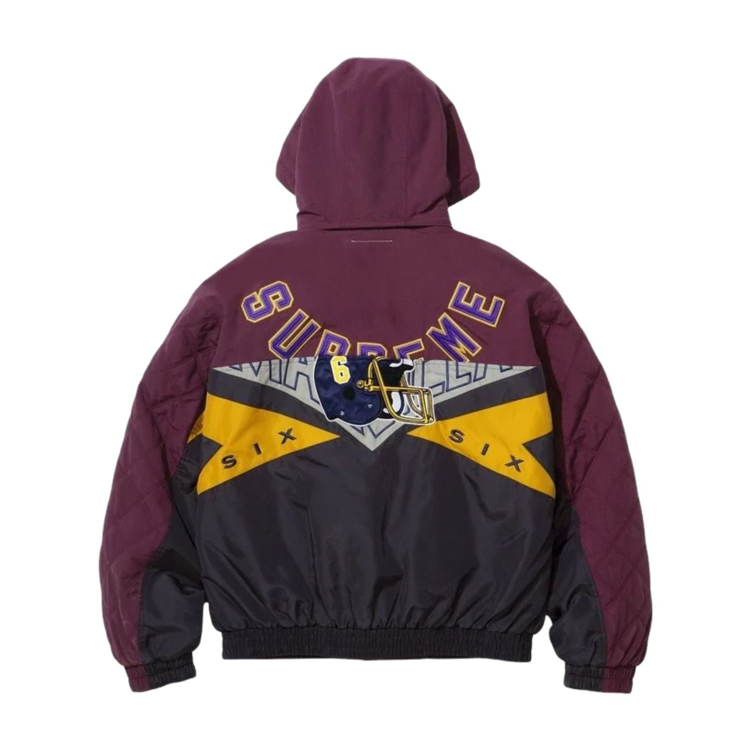 Supreme x MM6 Maison Margiela Split Stadium Jacket 'Purple' SUP-SS26-108-PUR