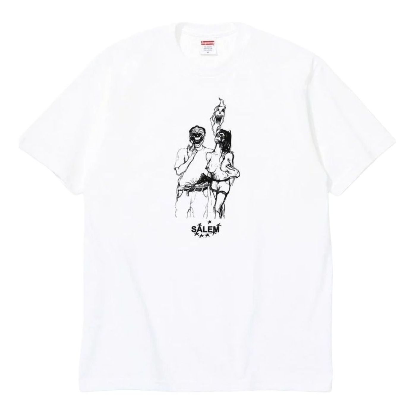 Supreme x SALEM SS26 T-Shirt 'White' SUP-SS26-274-WHT