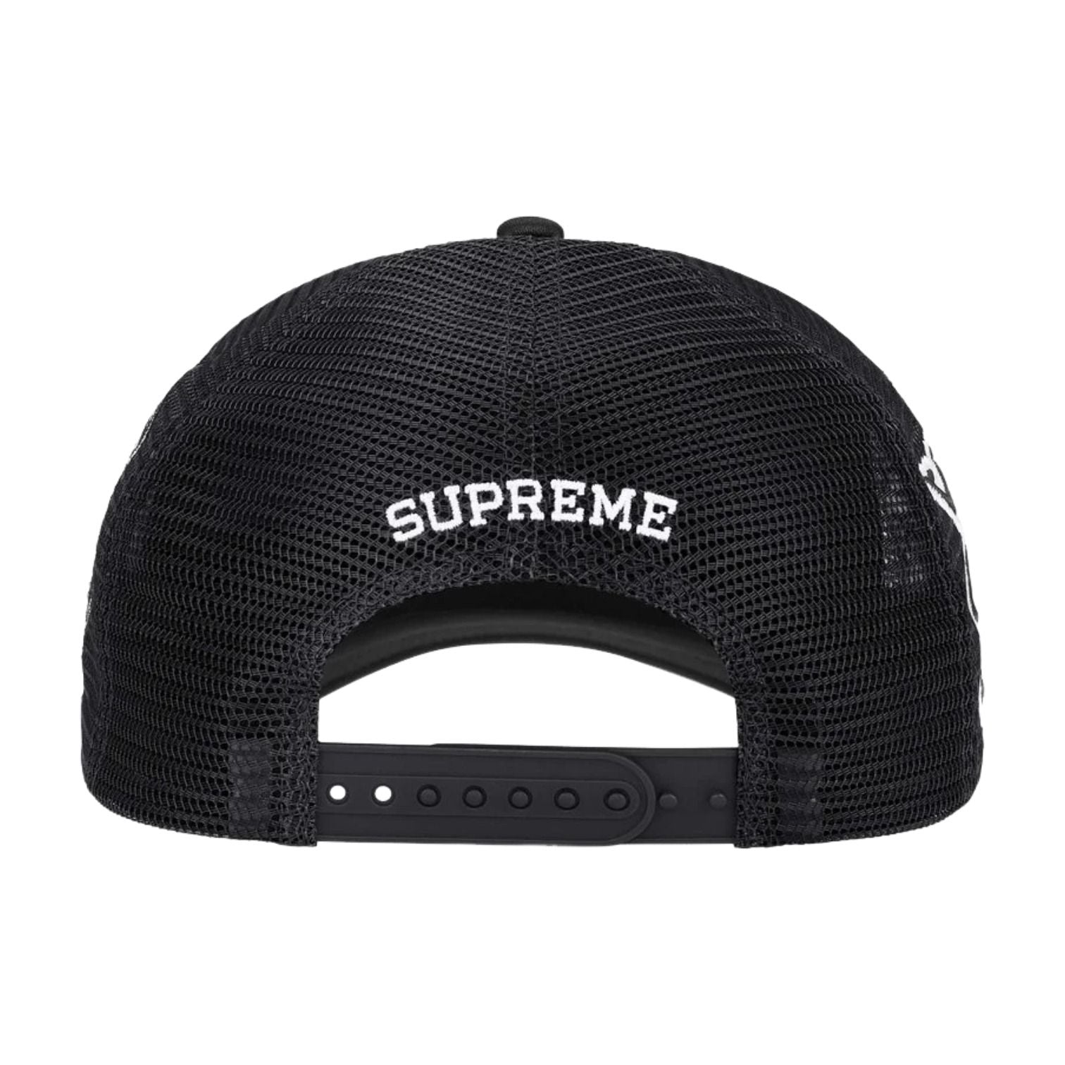 Supreme SS26 University Mesh Back 5-Panel 'Black' SUP-SS26-1005-BLK