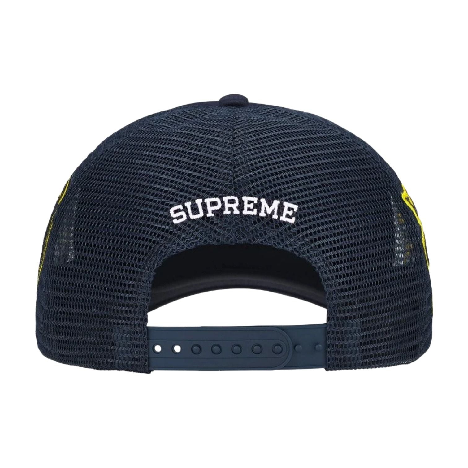Supreme SS26 University Mesh Back 5-Panel 'Navy' SUP-SS26-1005-NVY