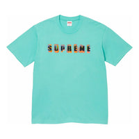 Supreme Stencil T-Shirt FW23 'Teal' SUP-FW23-018-T