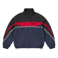 Supreme SS26 Logo Taping Track Jacket 'Navy' SUP-SS26-263-NVY