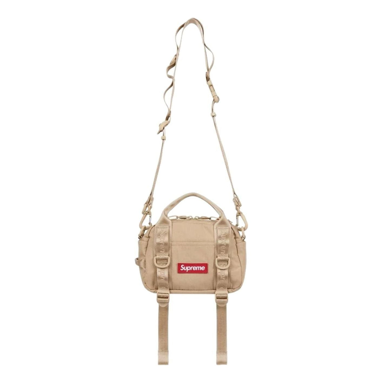 Supreme SS26 Mini Duffle Bag 'Tan' MINIDUFFLEBAG-SS26-TAN
