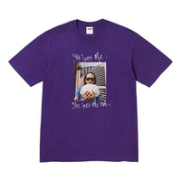Supreme Max B T-Shirt 'Purple' SS25T21-PURPLE