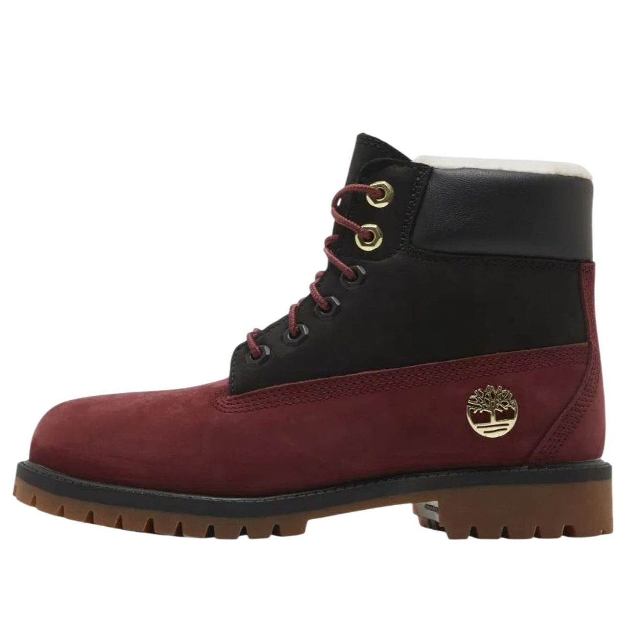 (GS) Timberland 6 Inch Premium Boot Shearling 'Syrah Black' TB0A2MZ1V15
