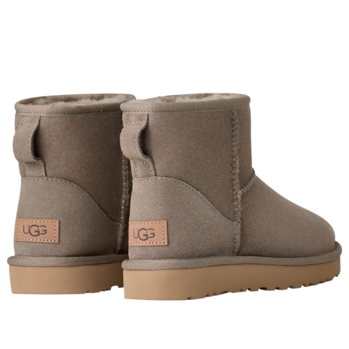 (WMNS) UGG Classic Mini II Boots 'Cobblestone' 1016222-CBLG