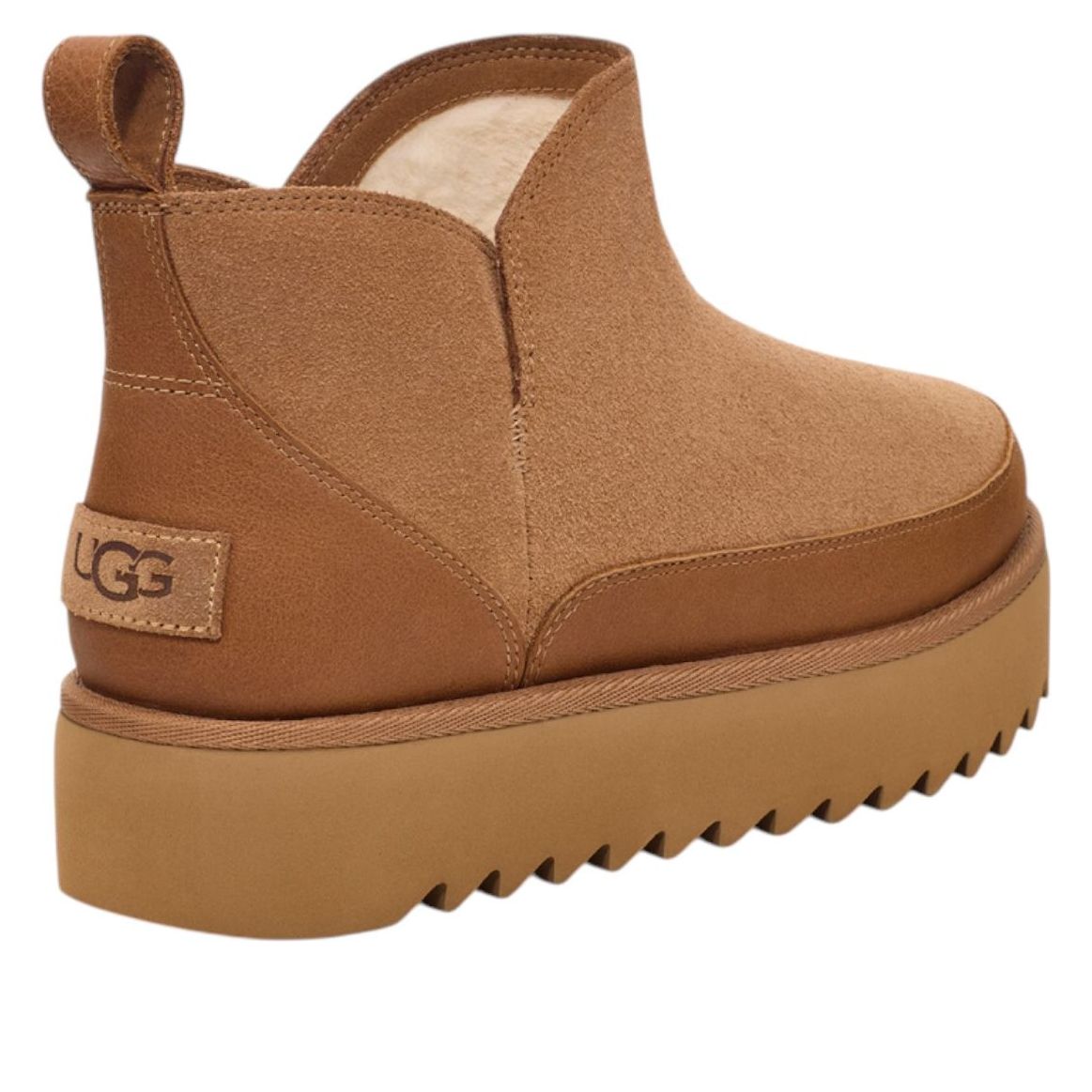 (WMNS) UGG Alina Ultra Mini Platform Boots 'Chestnut' 1166753-CHE