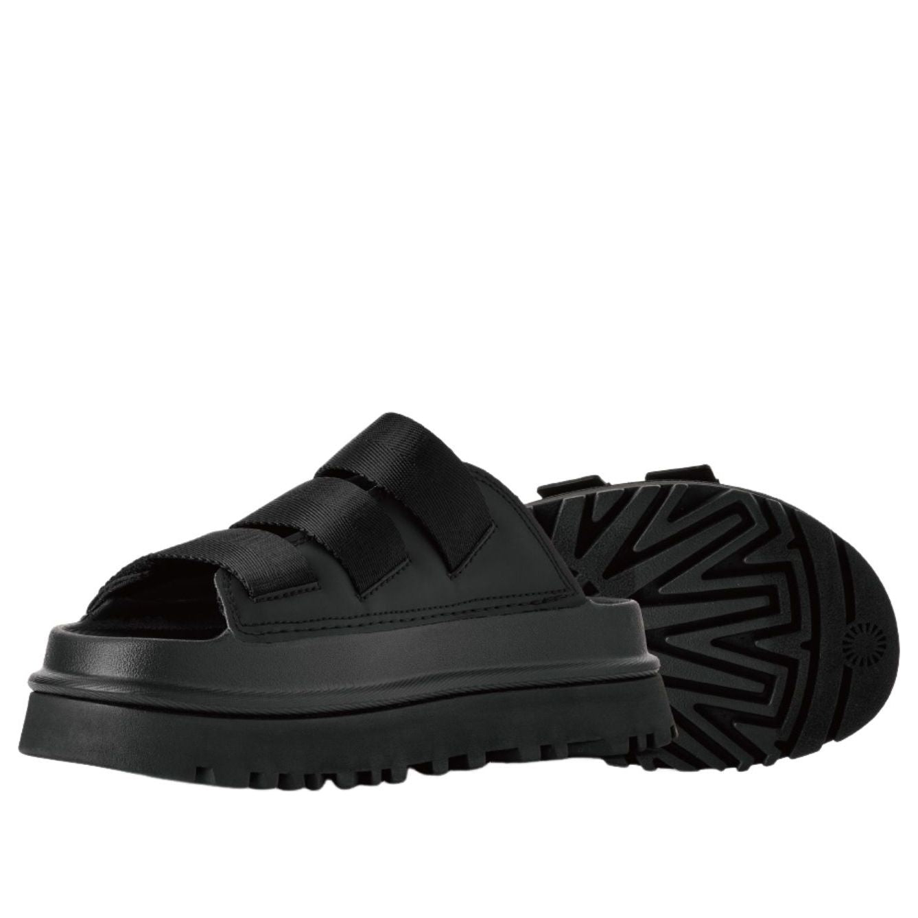(WMNS) UGG Goldengaze Slide 'Black' 1178590-BLK