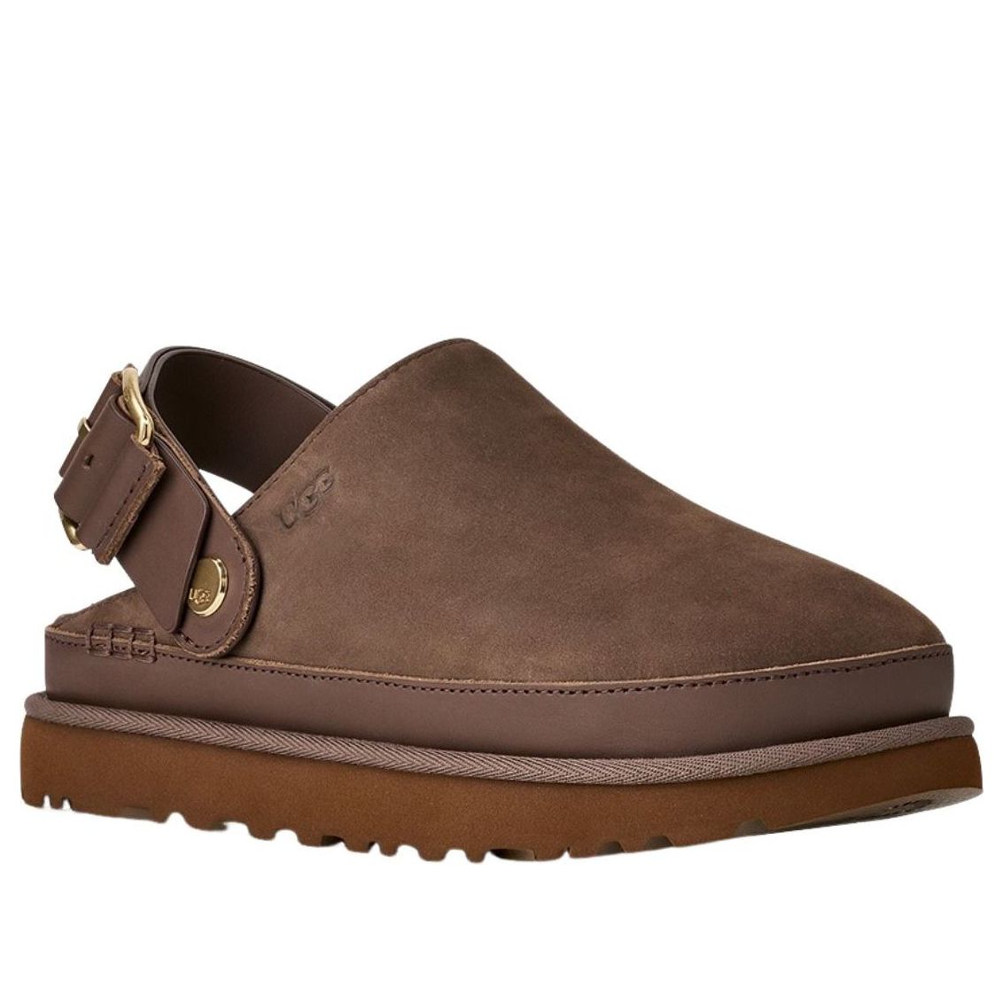 (WMNS) UGG Goldenstar Villa Clog Mules 'Molasses' 1169590-MLSS