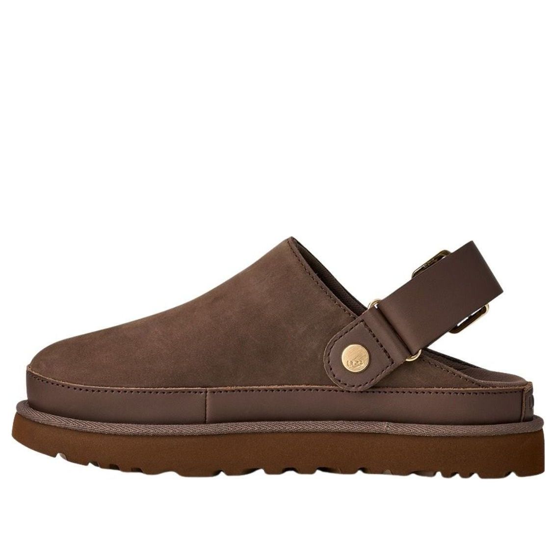 (WMNS) UGG Goldenstar Villa Clog Mules 'Molasses' 1169590-MLSS