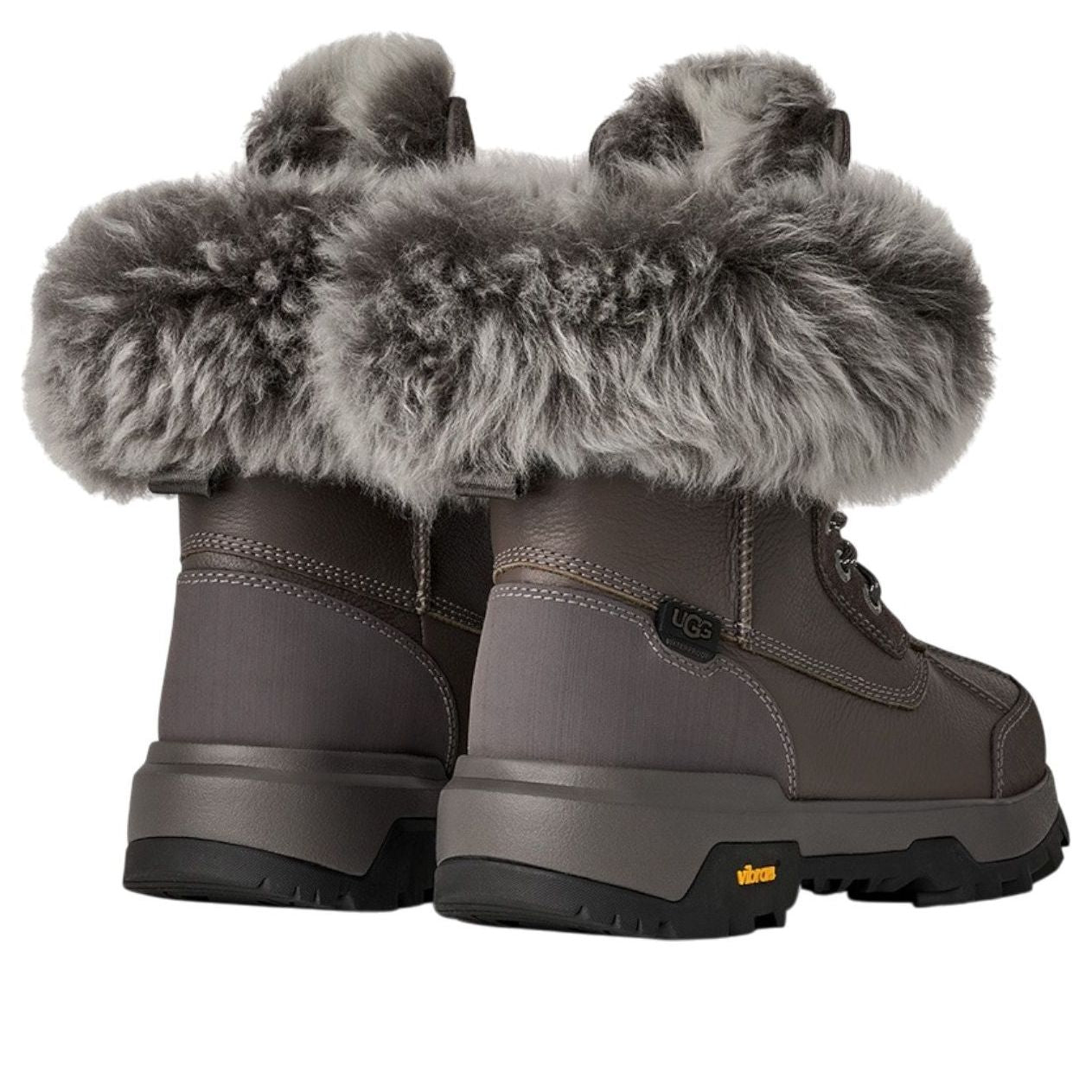 (WMNS) UGG Adirondack Boot XXV Chalet 'Charcoal' 1171442-CHRC