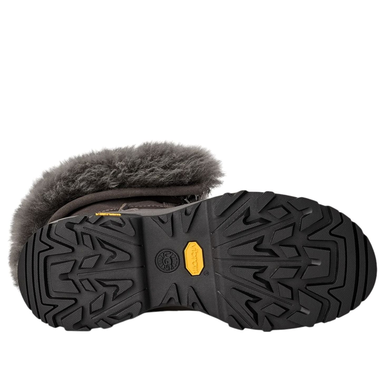 (WMNS) UGG Adirondack Boot XXV Chalet 'Charcoal' 1171442-CHRC