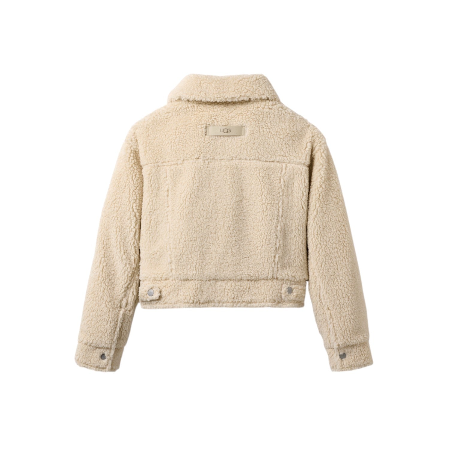 (WMNS) UGG Frankie Short Trucker Jacket 'Natural White' 1171459-NLI