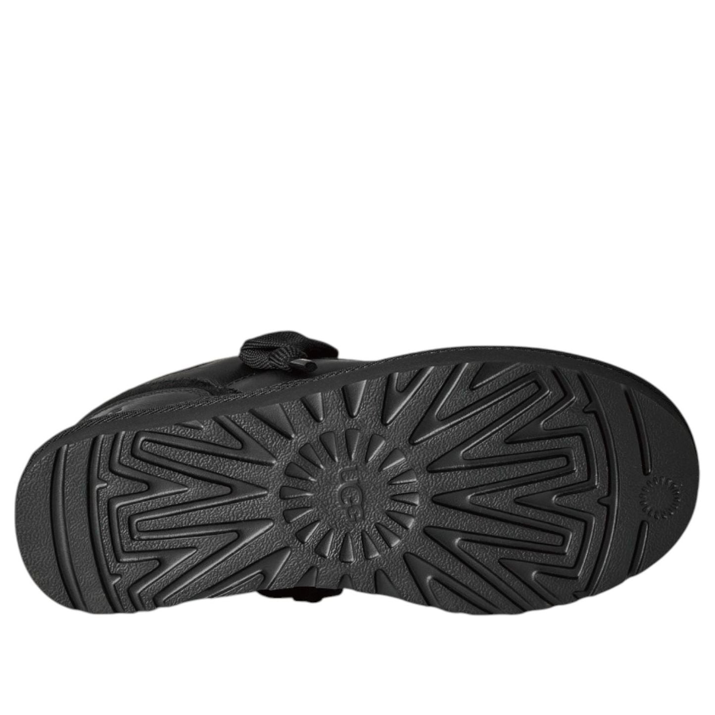 (WMNS) UGG Lowmel Leather 'Black' 1171537-BLK