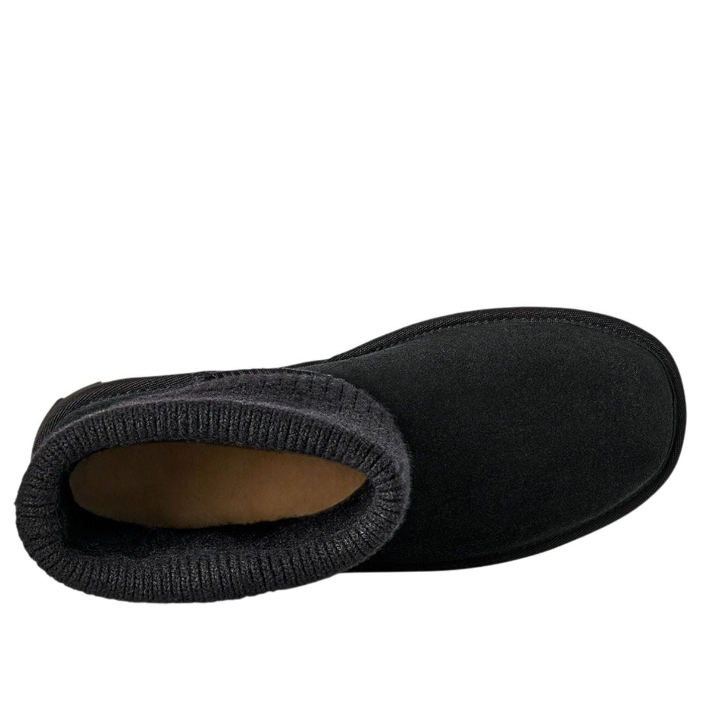 (WMNS) UGG Marais Knit Chelsea Snow Boots 'Black' 1171573-BLK