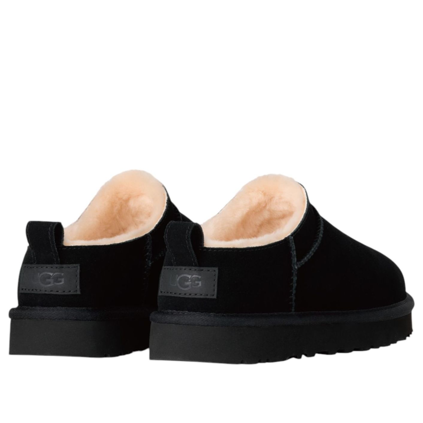(WMNS) UGG Classic Micro Boots 'Black' 1173891-BLK