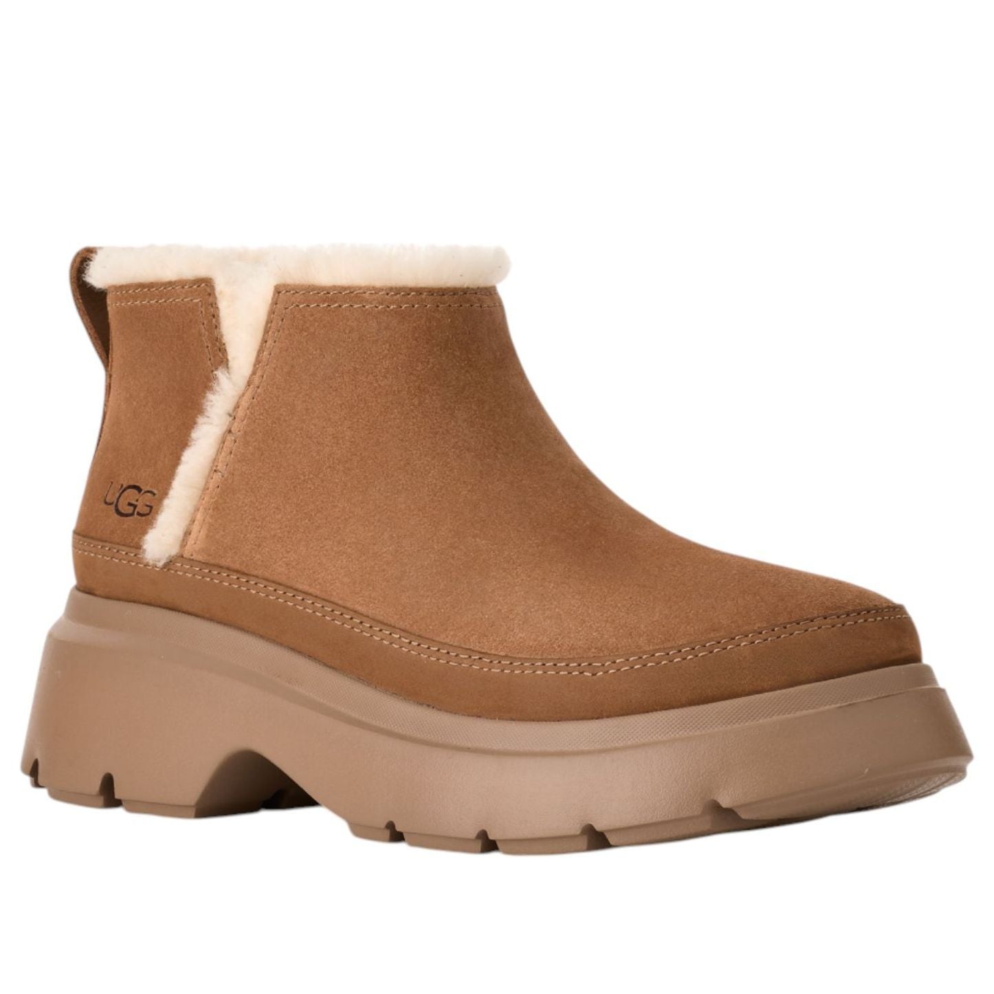(WMNS) UGG Calimuze Ultra Mini Slip On-Snow Boots 'Chestnut' 1174495-CHE