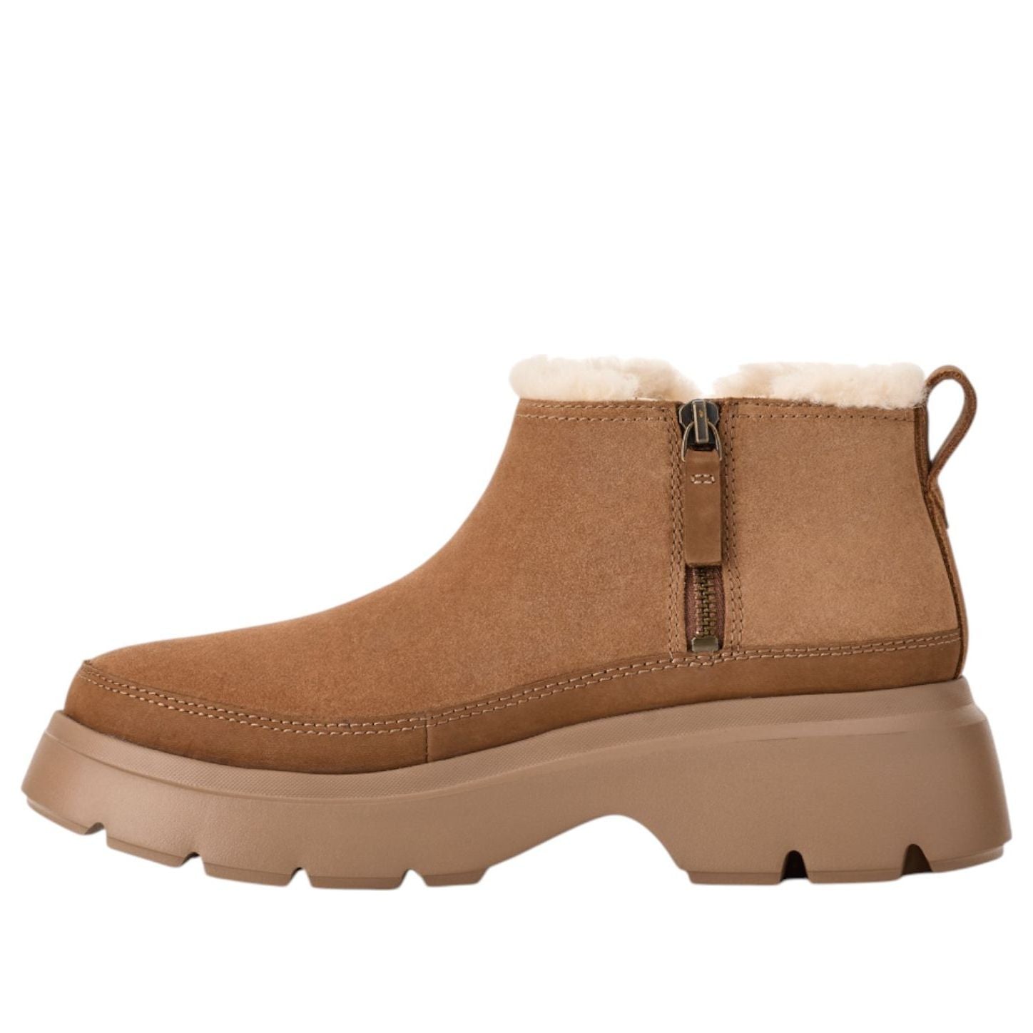 (WMNS) UGG Calimuze Ultra Mini Slip On-Snow Boots 'Chestnut' 1174495-CHE