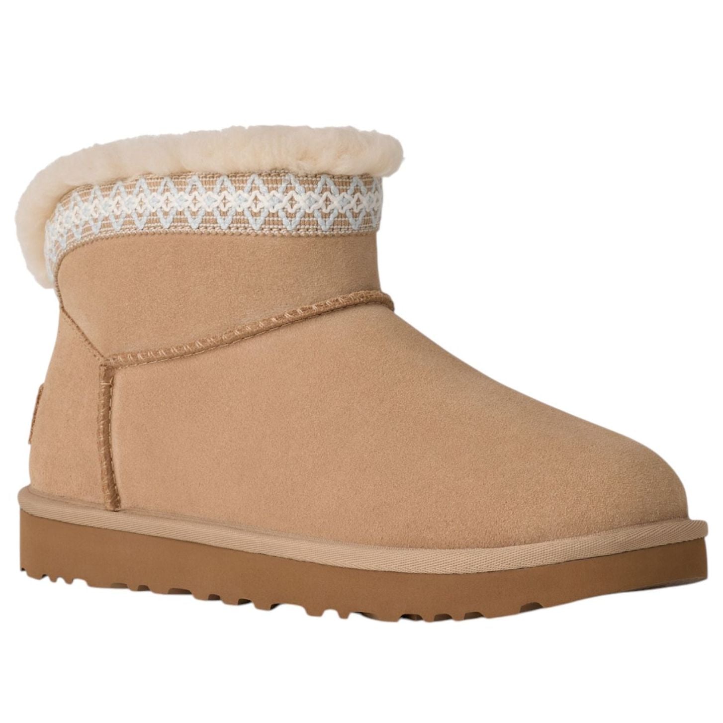 (WMNS) UGG Classic Ultra Mini Taslyn-Snow Boots 'Sand' 1174496-SAN