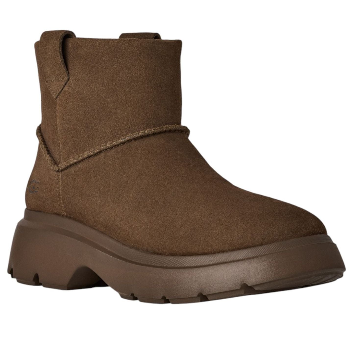 (WMNS) UGG Calimuze Mini Pull On Boots 'Dark Toffee' 1174516-DRKT