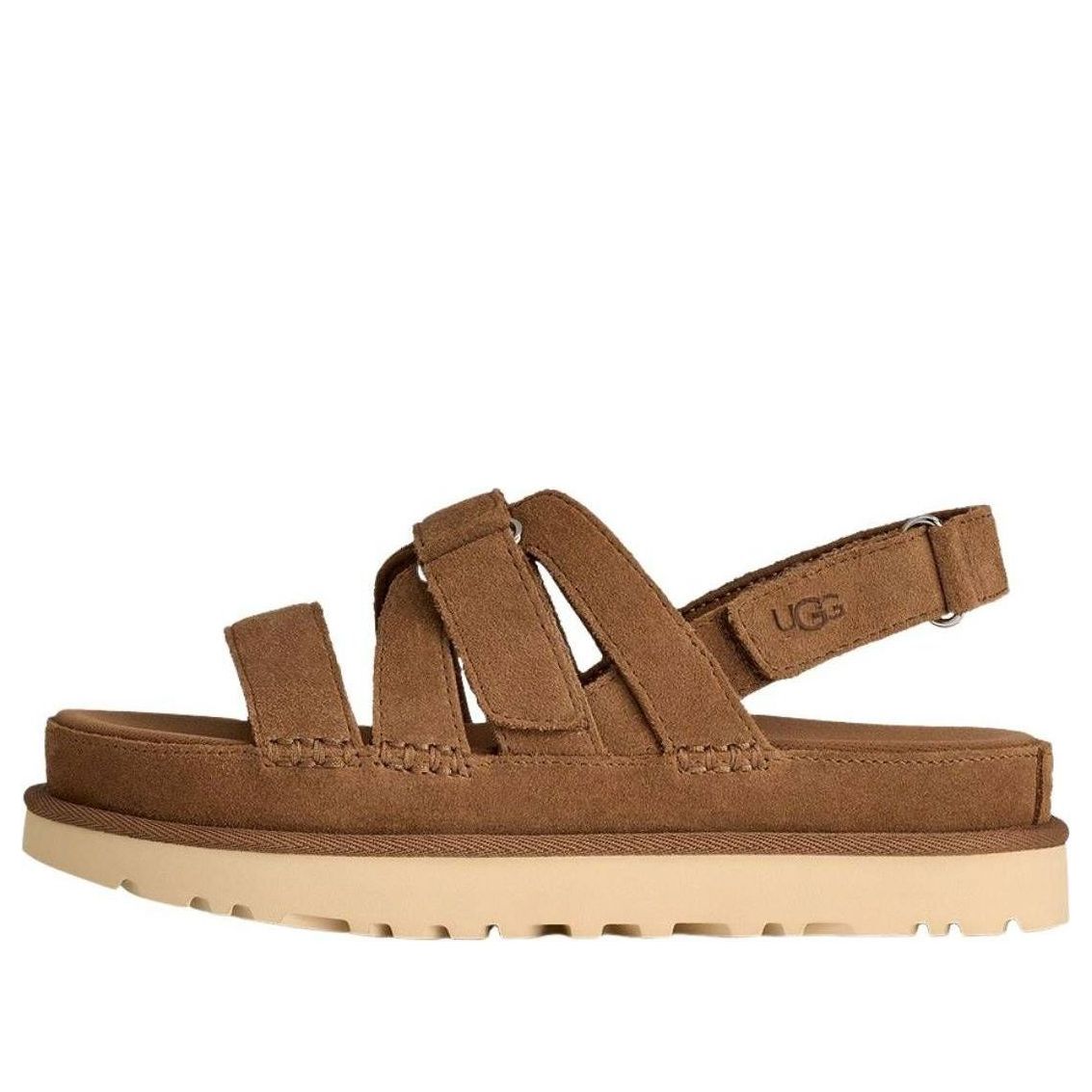 (WMNS) UGG Goldenstar Gleam Sandals 'Chestnut' 1175122-CHE