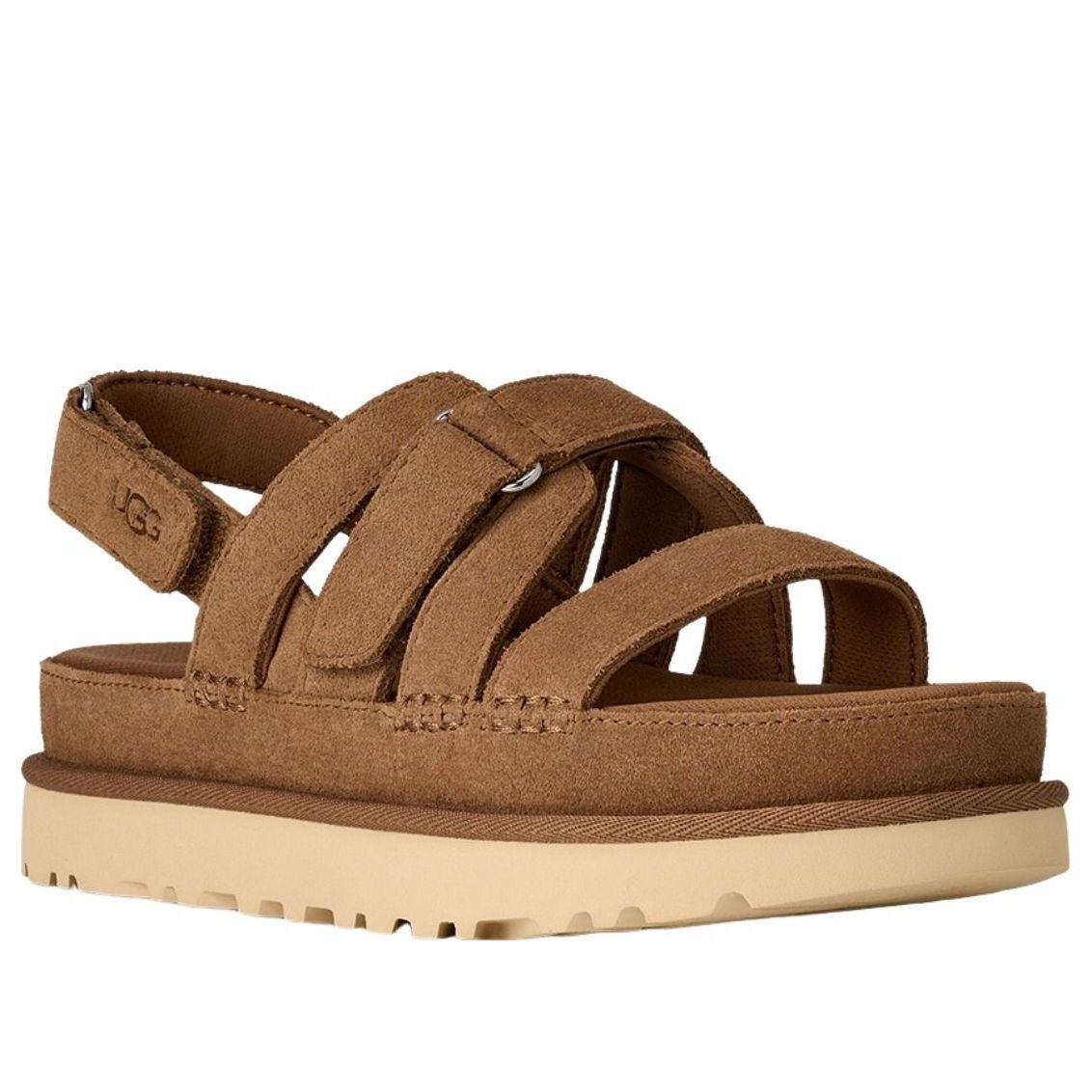 (WMNS) UGG Goldenstar Gleam Sandals 'Chestnut' 1175122-CHE