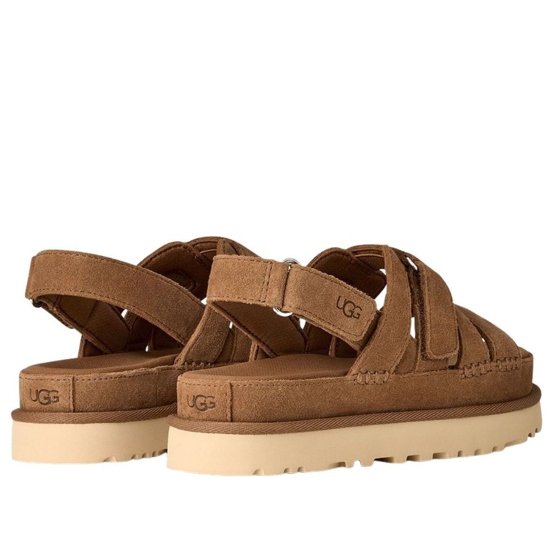(WMNS) UGG Goldenstar Gleam Sandals 'Chestnut' 1175122-CHE