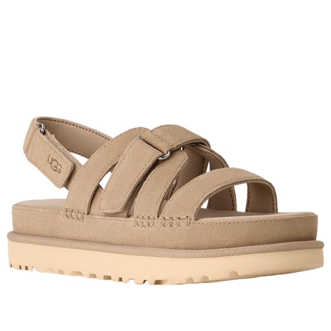 (WMNS) UGG Goldenstar Gleam Sandals 'Mustard Seed' 1175122-MDSD