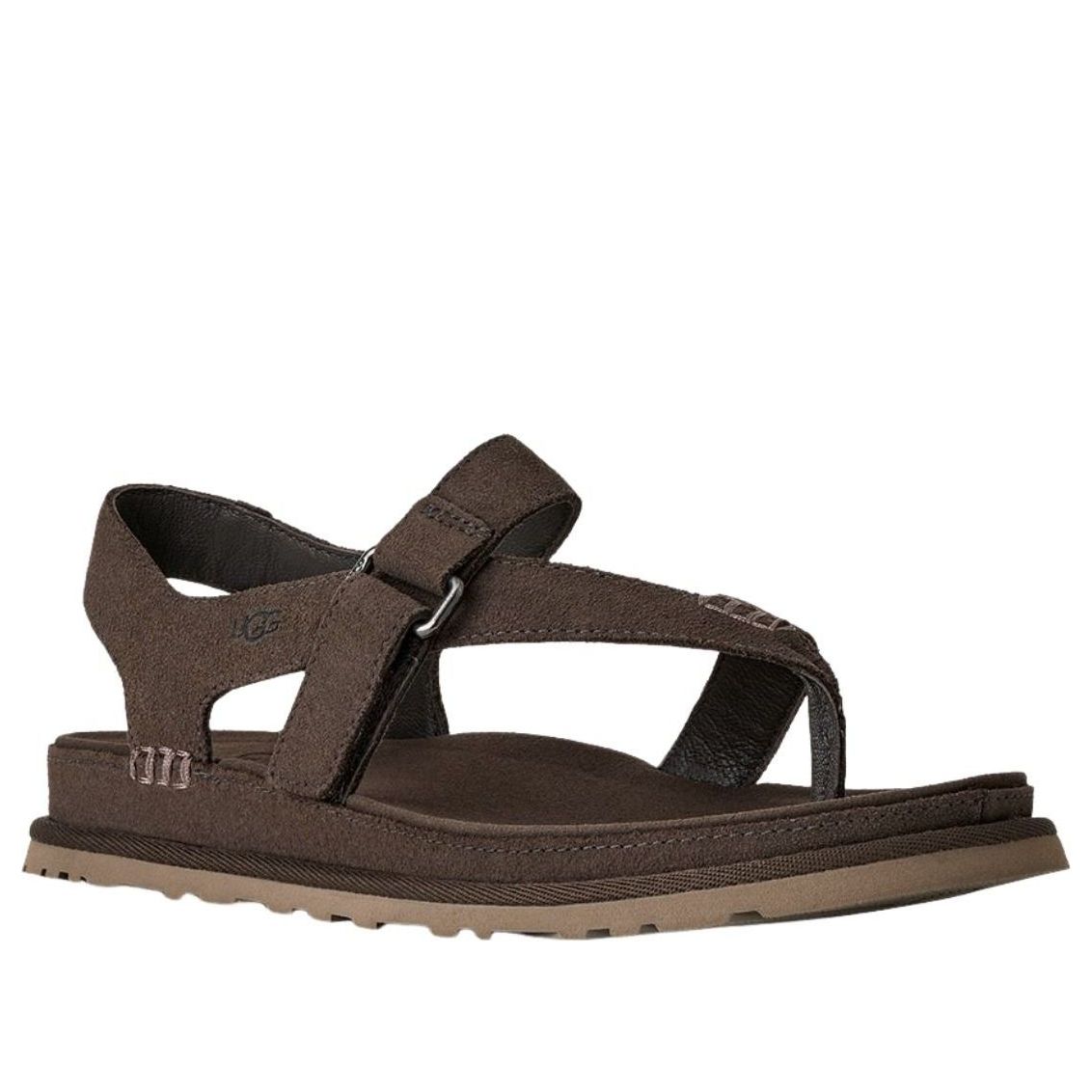 (WMNS) UGG GoldenGaze Toe Post Sandals 'Dense Smoke' 1175134-DNSS