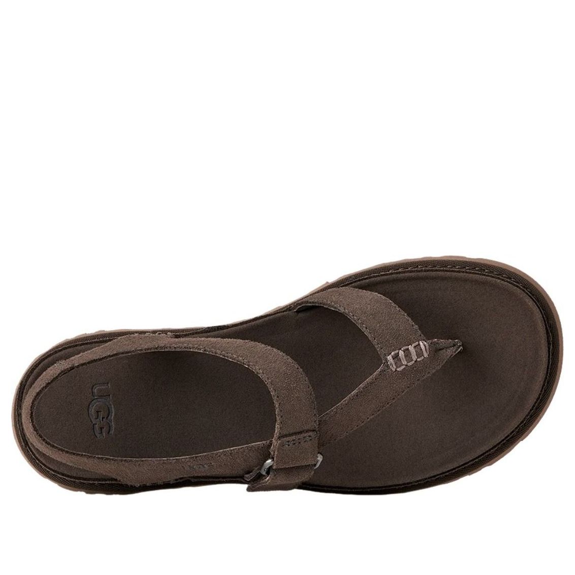 (WMNS) UGG GoldenGaze Toe Post Sandals 'Dense Smoke' 1175134-DNSS