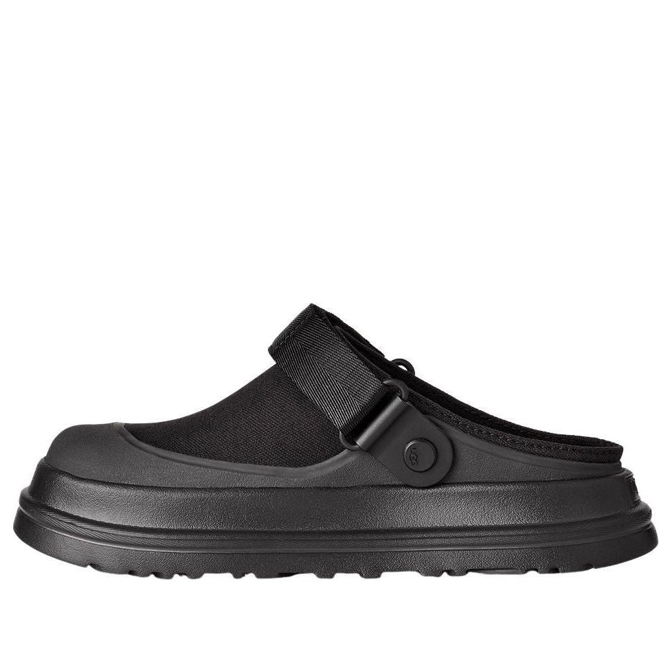 (WMNS) UGG GoldenGlow Canvas Clog Sandals 'Black' 1175295-BLK