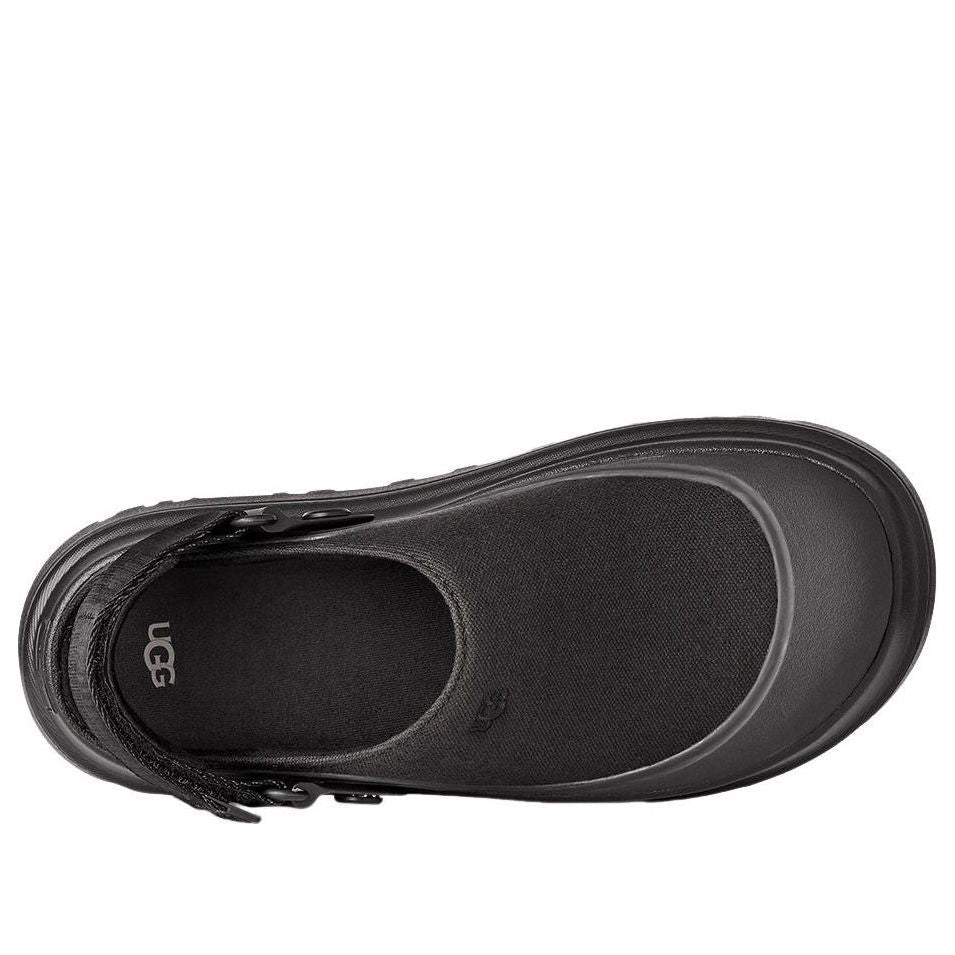 (WMNS) UGG GoldenGlow Canvas Clog Sandals 'Black' 1175295-BLK