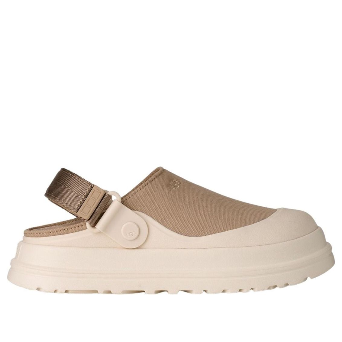 (WMNS) UGG GoldenGlow Canvas Clog Sandals 'Mustard Seed' 1175295-MDSD